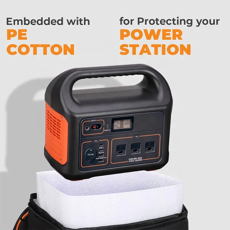 Mergeboon custom power station bags for outdoor portable travel bag 500w portable power supply