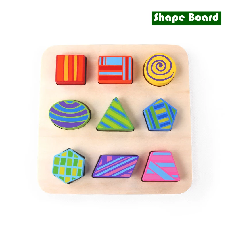 China Export Agent Yiwu Toys Early Educational Kids Puzzle Toy DIY Number 3d Wooden Puzzle Cheap Toys