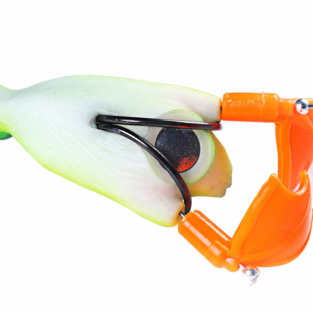 8 5CM 12G High Quality Frog Lure Artificial Fishing Lure Bass Duck Bait