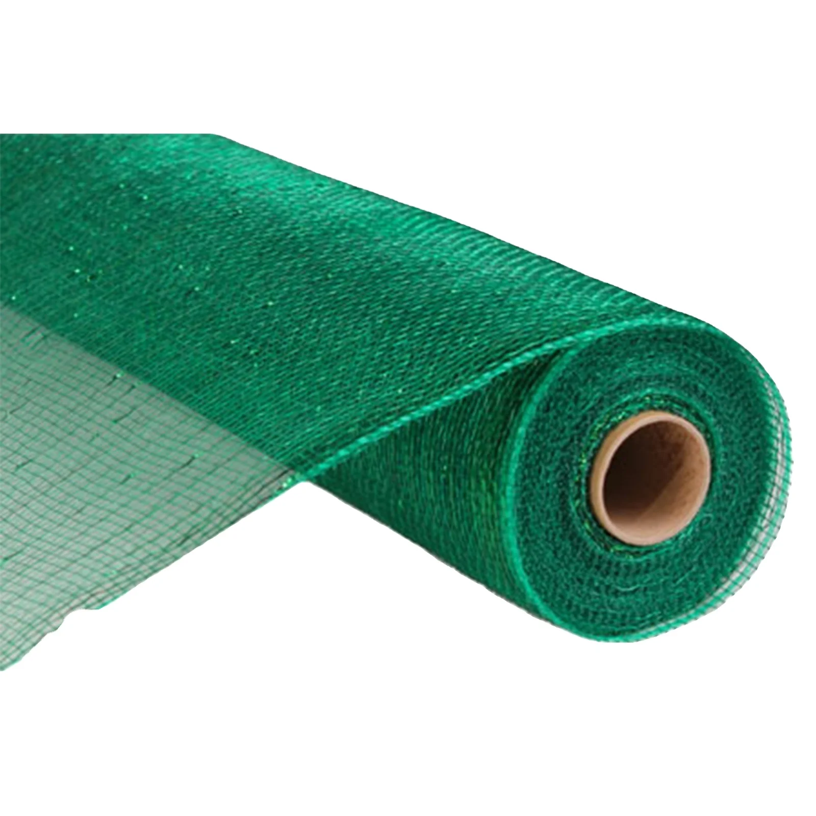 Темно-зеленый черный солнцезащитный сетчатый материал HDPE для наружного ограждения