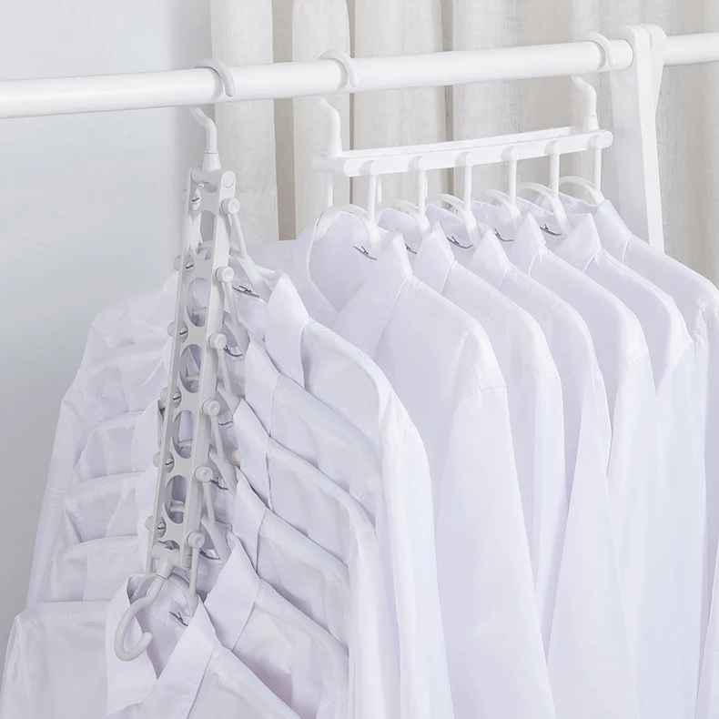 Multifunctional folding hangers for household clothes drying rack clothes drying machine pants rack