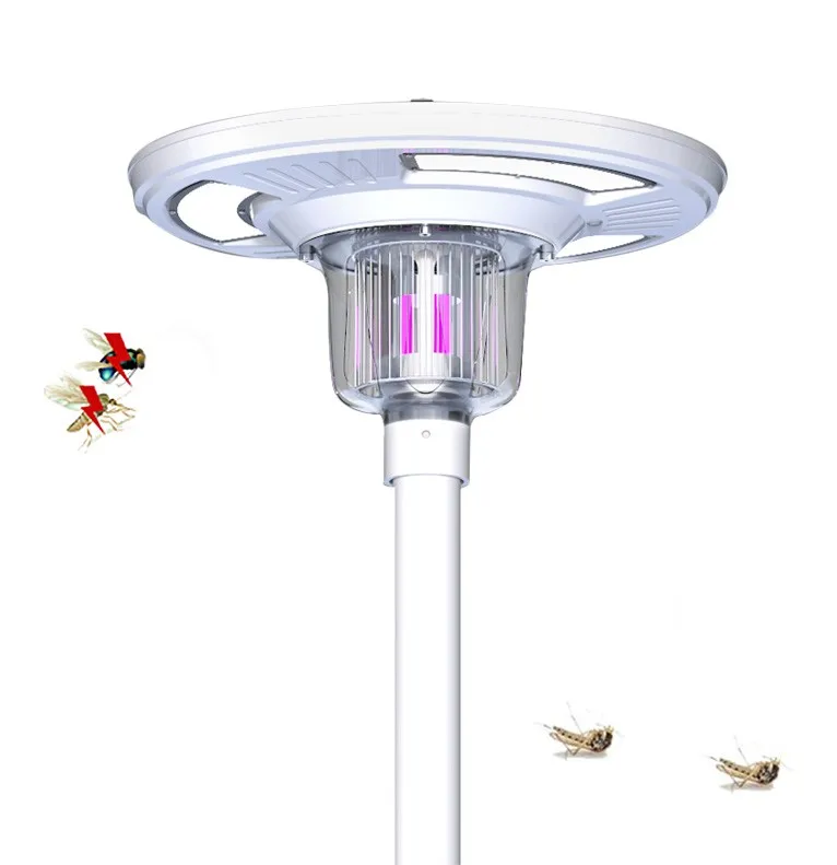 Pest Killer Outdoor Mosquito Killer Solar LED Lamp with Motion Sensor for Outdoor Backyard Patio Camping