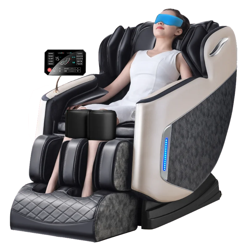 New Trend Zero Gravity Electric Full Body Chair Shiatsu Foot 3D Thai Fixed Point Relaxing Massage Chair