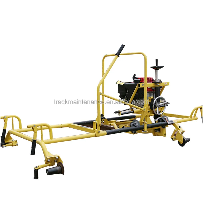 High quality vertical axis turnout rail head grinding machine with petrol engine