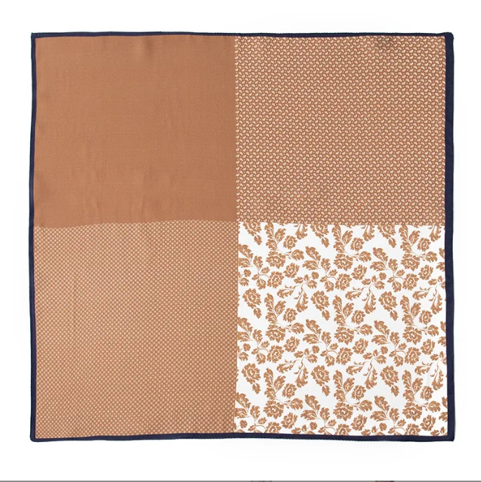 2024 Summer High-End Jacquard Silk Scarf Versatile Polka Dot Printed Gauze Shawl Dual Use Square Sun Protection for Adults
