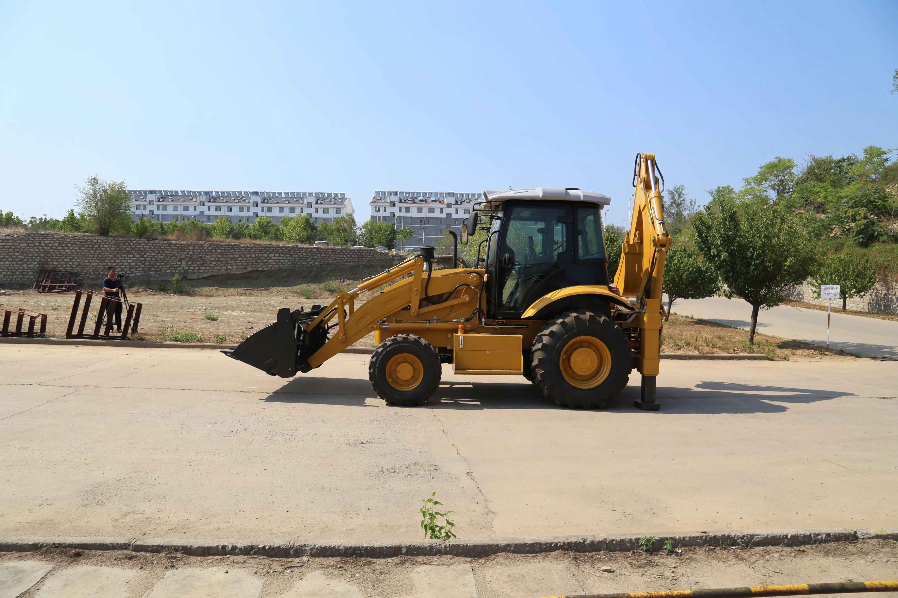 EVERUN ERB388 2500 кг CE EPA фермы строительные компактный бытовой ведро новый фронтальный погрузчик с