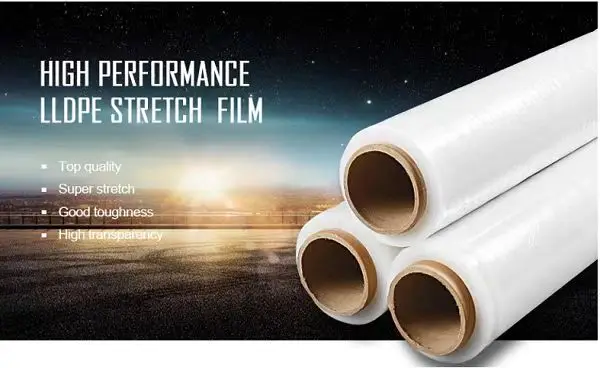 Заводская цена литой Lldpe термоусадочная пленка прозрачный поддон стрейч