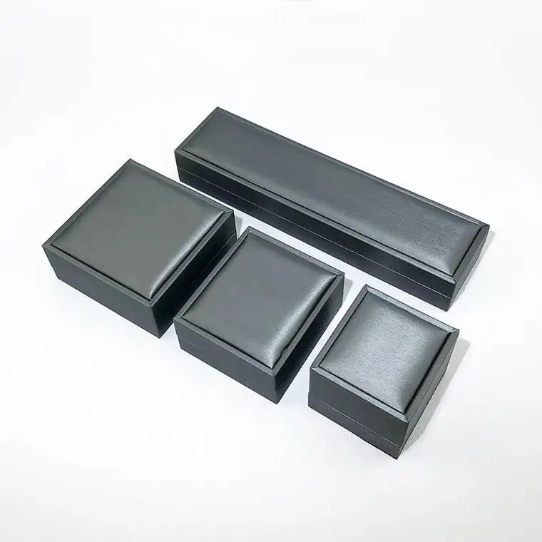 Fashion brushed pu leather ring box pendant box  jewelry gift  Bracelet box