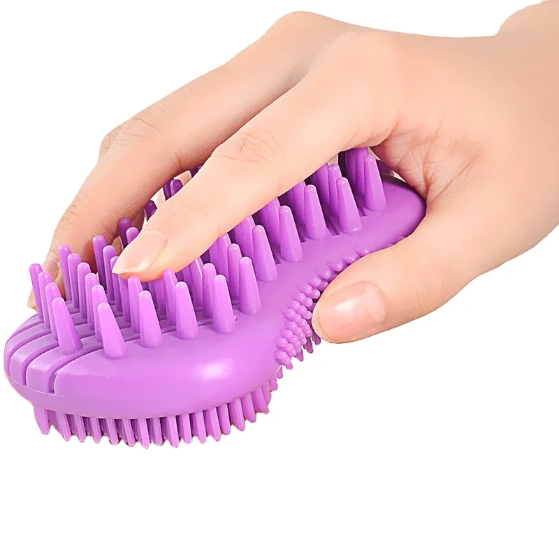 
Multifunction Silicone Bath Body Hair Washing Silicon Scrubber Head Massager Scalp Bath Brush 