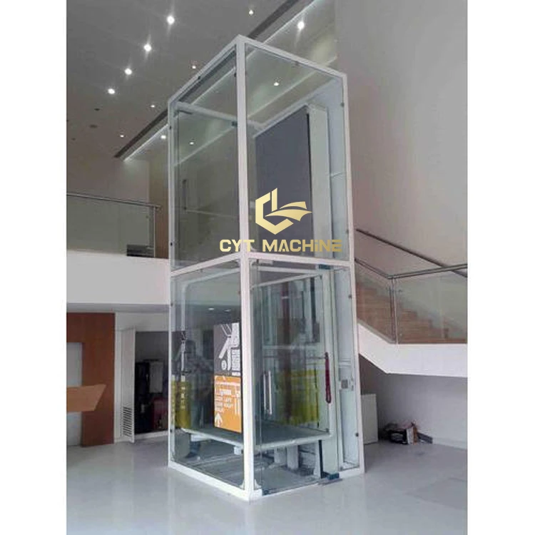 Custom 0-8M Electric Hydraulic Small Residential Home Elevator Lift for Disabled
