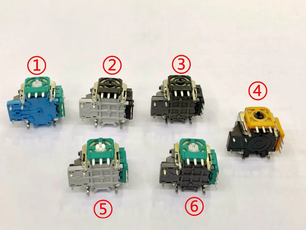 HOT Original 3D Analog Joystick Stick For PS4 wireless controller 3D repair parts