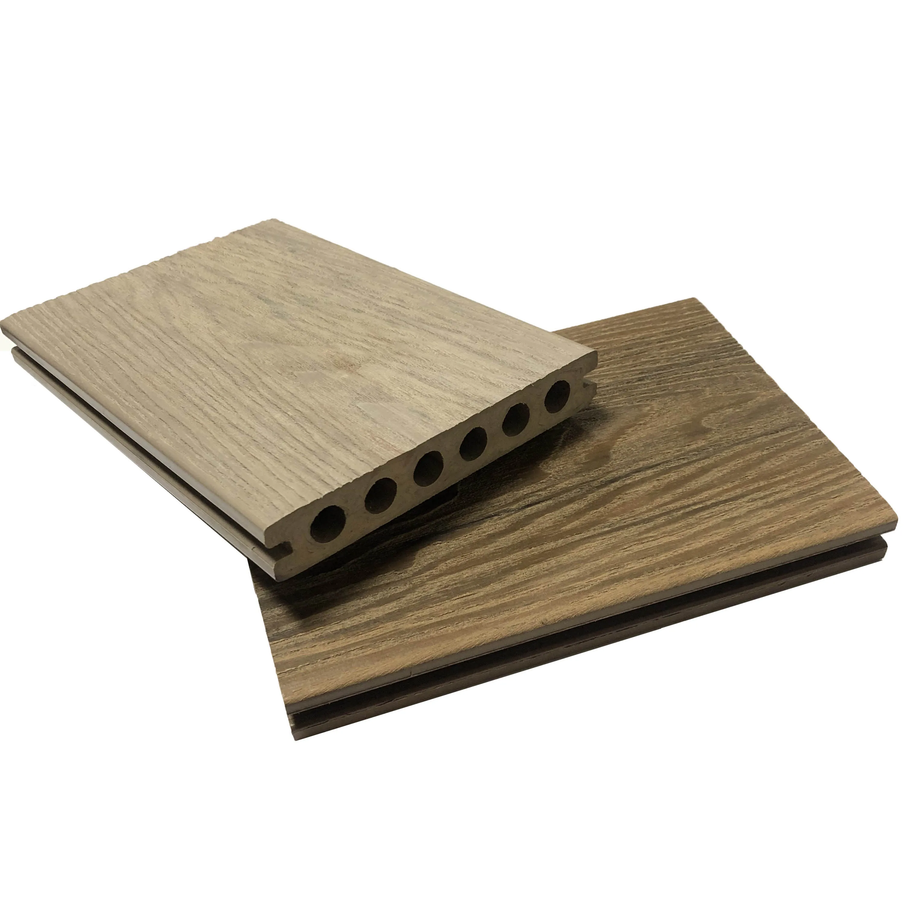 Non-slip ship boat engineering wood plastic composite wpc laminate deck flooring