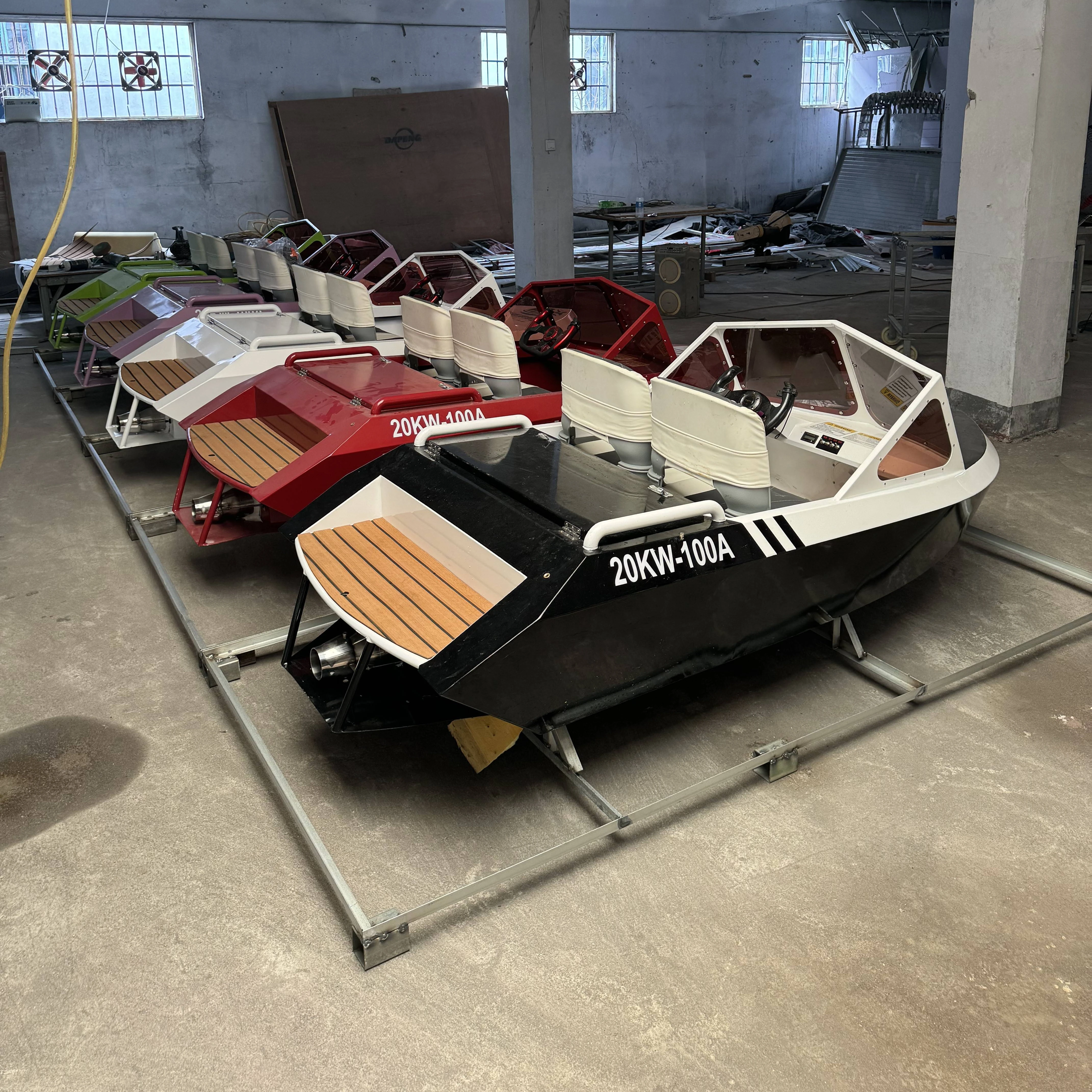 Two-Person Mini Water Karting Boat for Playful Fun!