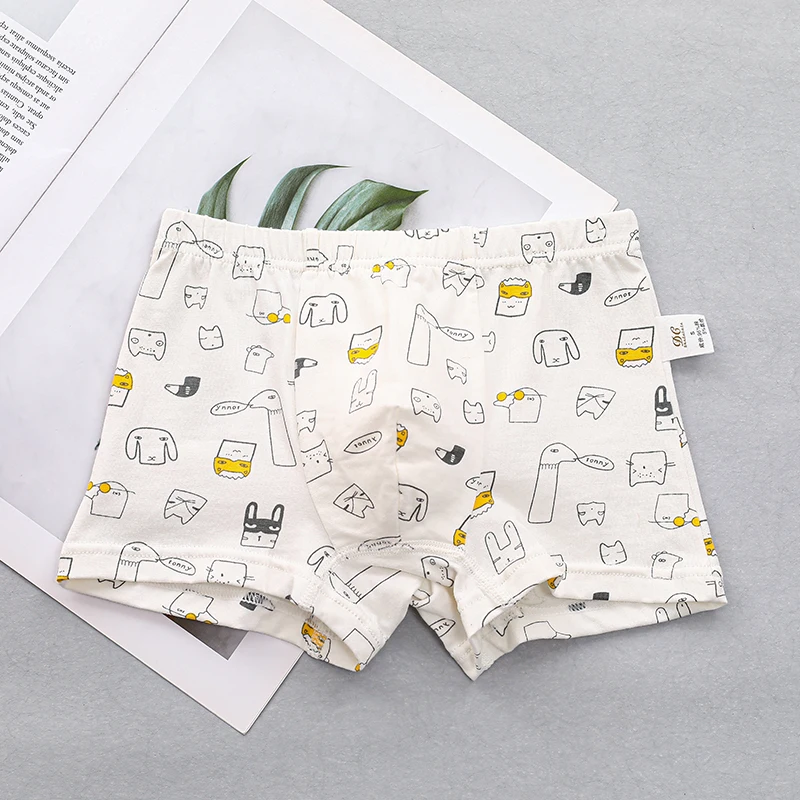 Kids Underwear Sets Cotton Multipacks 4 Pack Panties Kids Underwear Boy Underwear for 3-14 years