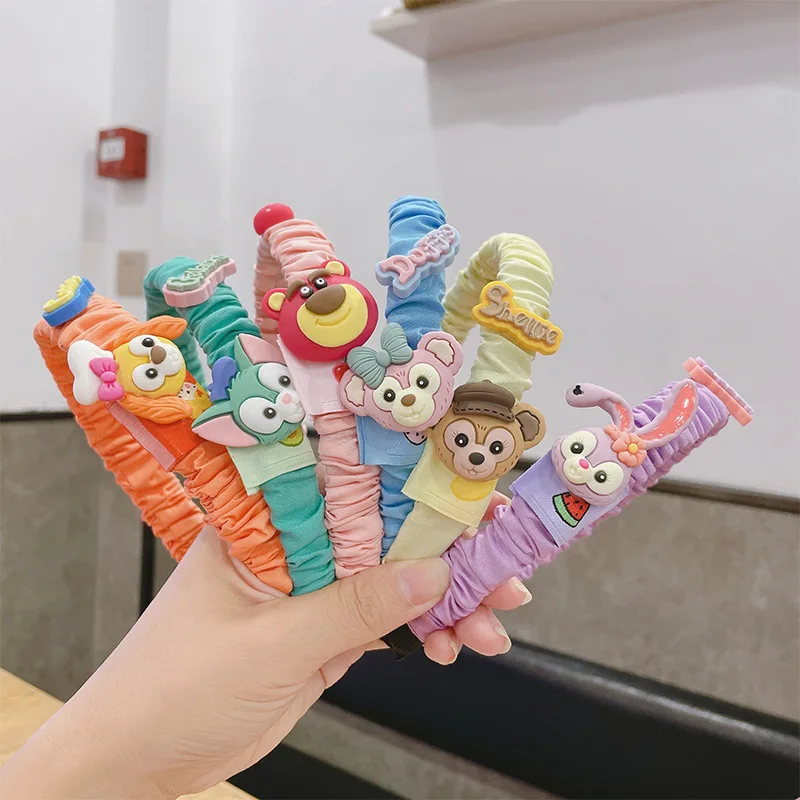 New Design Cute Animals Hair Band Handmade Kids Hairband Cartoon Headbands for Girl