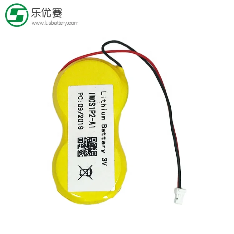 CR2450 button cell lithium battery pack CR2450 battery pack 2P 1200mah 3v  for tags