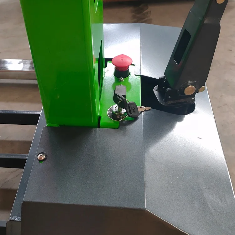 Self Lifting Customized Color Straddle Leg Self Loading Stackers For Van/Truck/Container