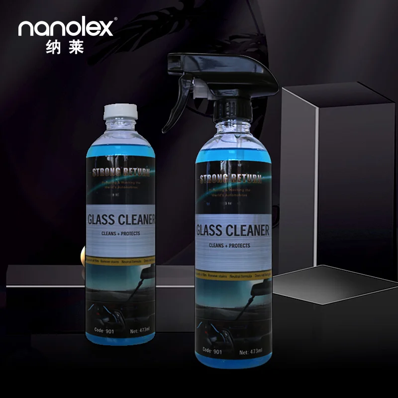 Nanolex 901 Glass cleaner Window Glass Dish Cleaner Degreaser household cleaning chemicals products car care products cleaner