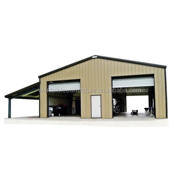 Wantai New Style Workshop Prefab workshop Steel structure workshop Steel building
