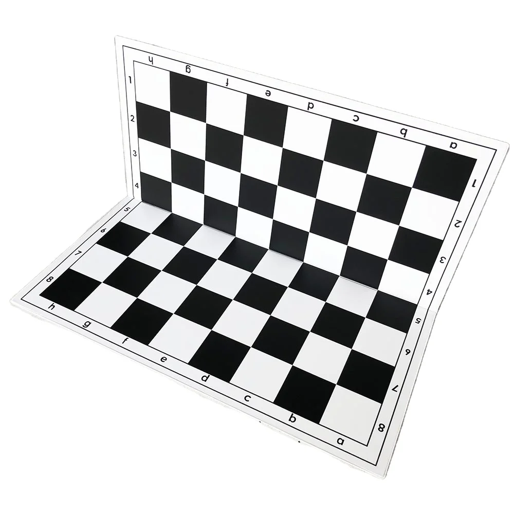 chess set with four fold chess board with 20'X20'