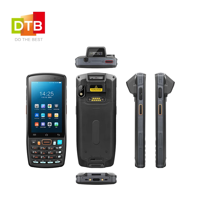 DT40 2GB RAM 16GB ROM IP67 NFC WiFi 4G Android 9.0 Collector Handheld