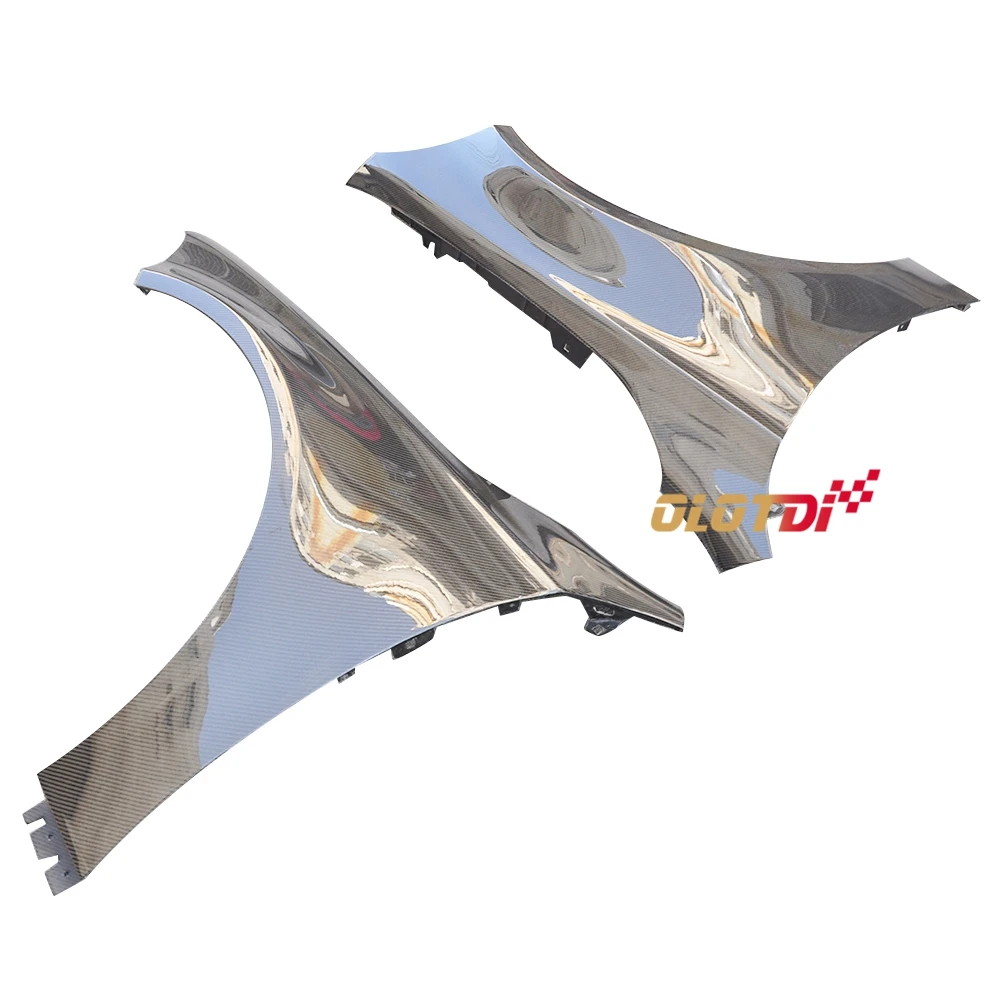 Carbon Fiber OEM Car Side Fender Flares Panel Spiltters Spoiler Trim For Mercedes Benz A Class W177 A45 2019+