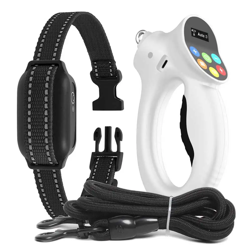 Training collar shock collar with remote long range leash dog training collar and leash sets for dogs