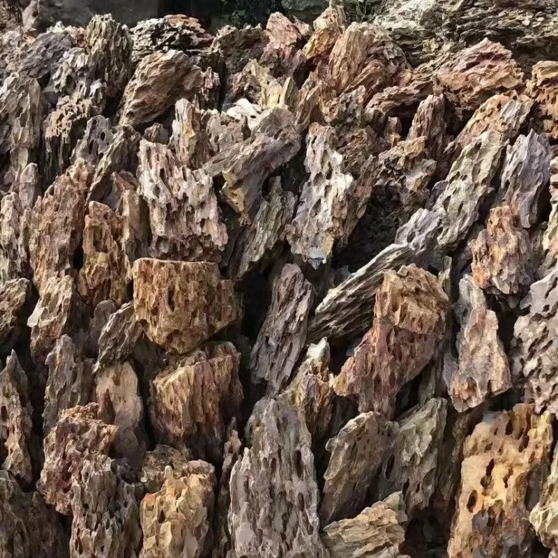 Натуральный камень аквариумное украшение Камень дракона смешанные размеры для микро ландшафтного декора аквариума