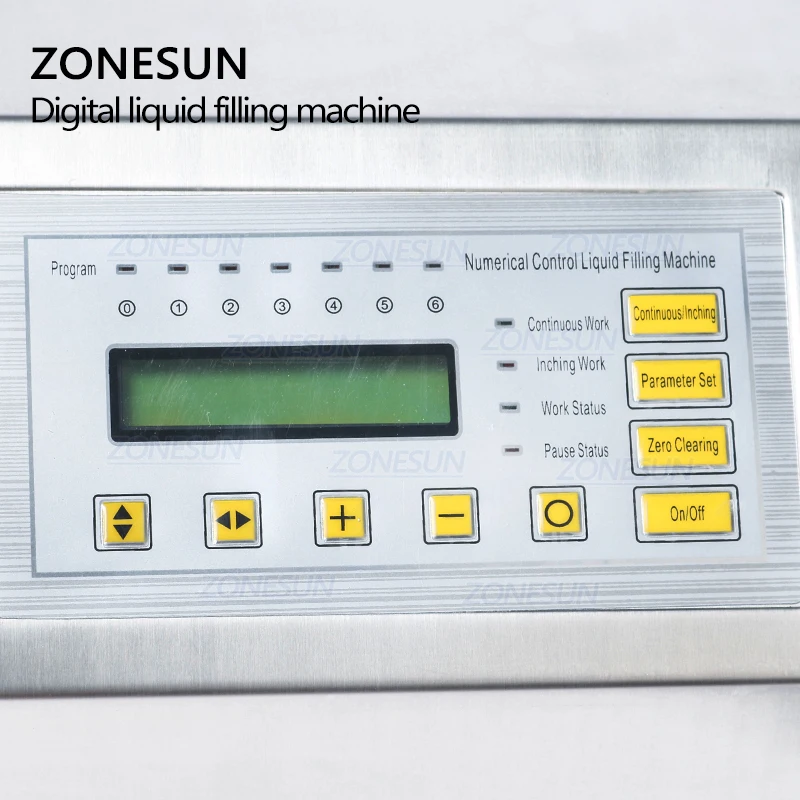 ZONESUN 220V or 110V GFK-160 Digital Control Liquid Filling Machine Small Portable Electric Water Supply