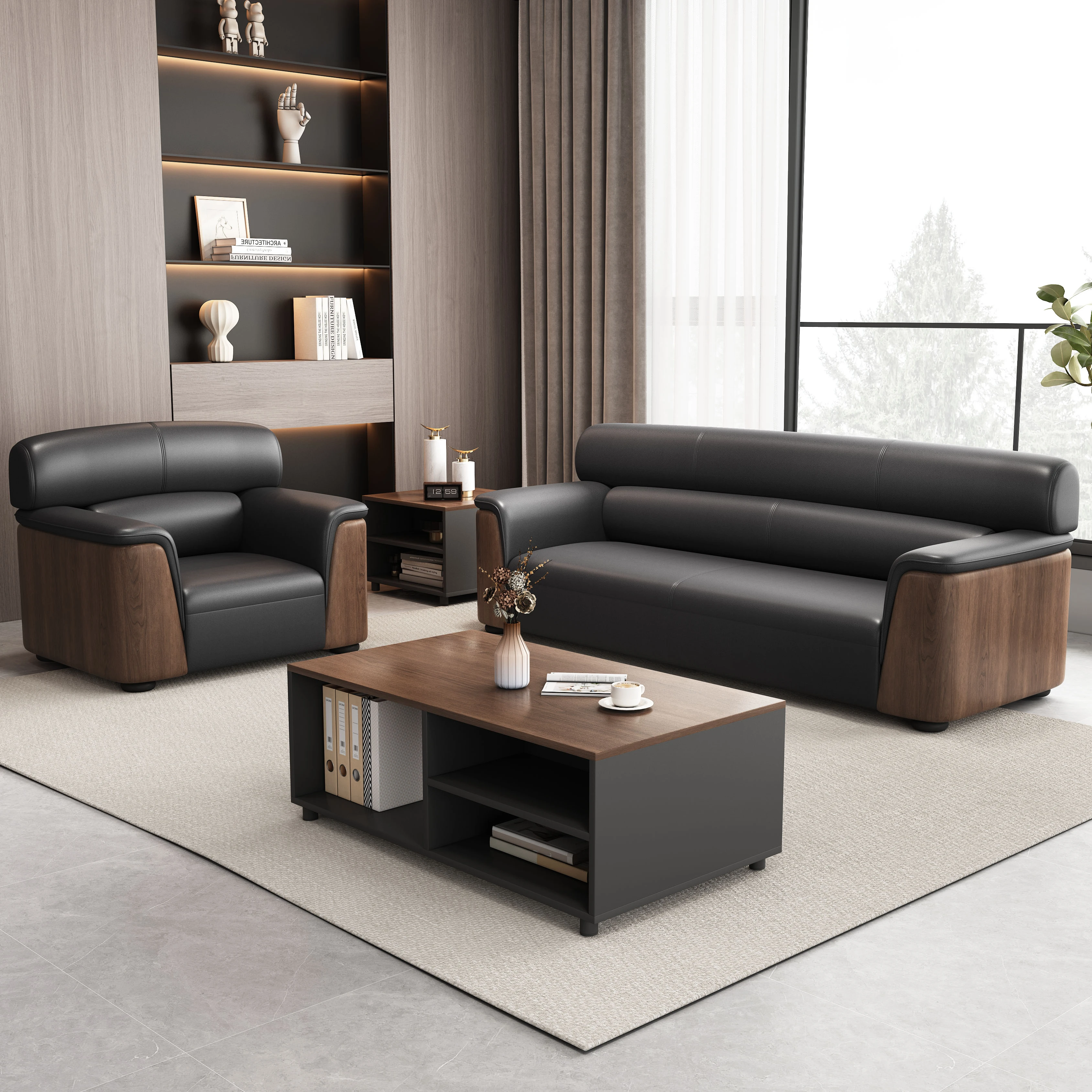 Living room sofa set luxury furnitures house sofa set modern business office furniture