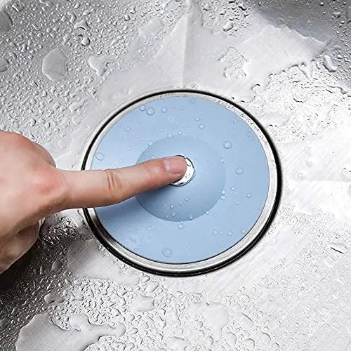 Silicone Hair Plug Shower Drain Cover Anti Clogging of Bathroom Floor Drain