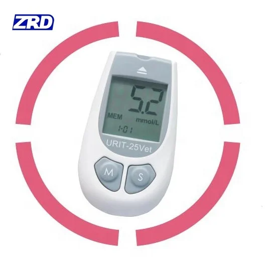 URIT-25Vet Glucose Meter/Mini Blood Glucose Meter For Veterinary Use/Blood Glucose Test System For Animal
