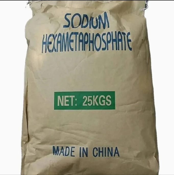 Factory Supply Glassy Sodium Polyphosphate Raw Materials Industry Grade Sodium Hexametaphosphate SHMP 68%