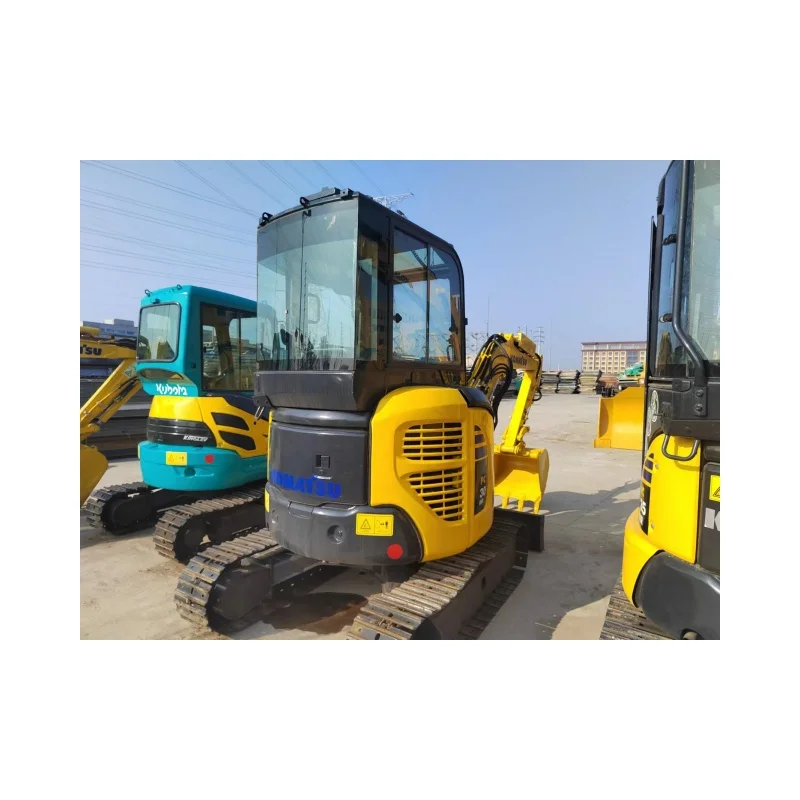 Подержанный оригинальный гусеничный экскаватор Komatsu pc30 японский 3ton мини-экскаватор по низкой цене для продажи