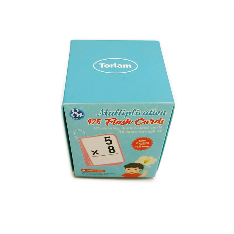 Family Game Playing Cards Word Kids Flash Card Learning Educational Cognitive Cards Game