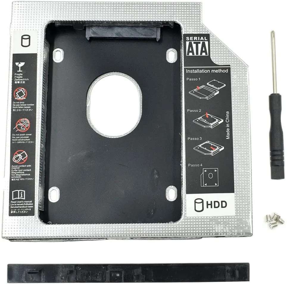  Hdd caddy 9 5 мм 12 7 для ноутбука второй