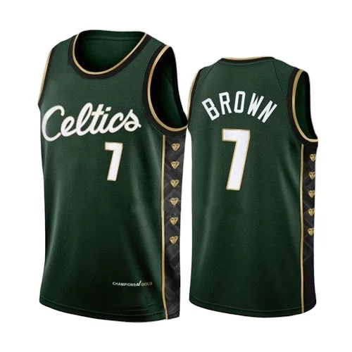 2023 New Wholesale Cheap Stitched Basketball Jersey 0 Jayson Tatum 7 Jaylen Brown 36 Marcus