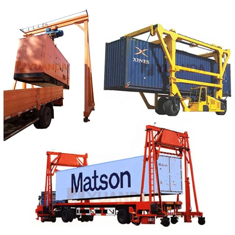 20ft 30ft 40 feet Container Crane Lifting Equipment straddle carrie container lift 35ton Multi-functional Straddle Carrier