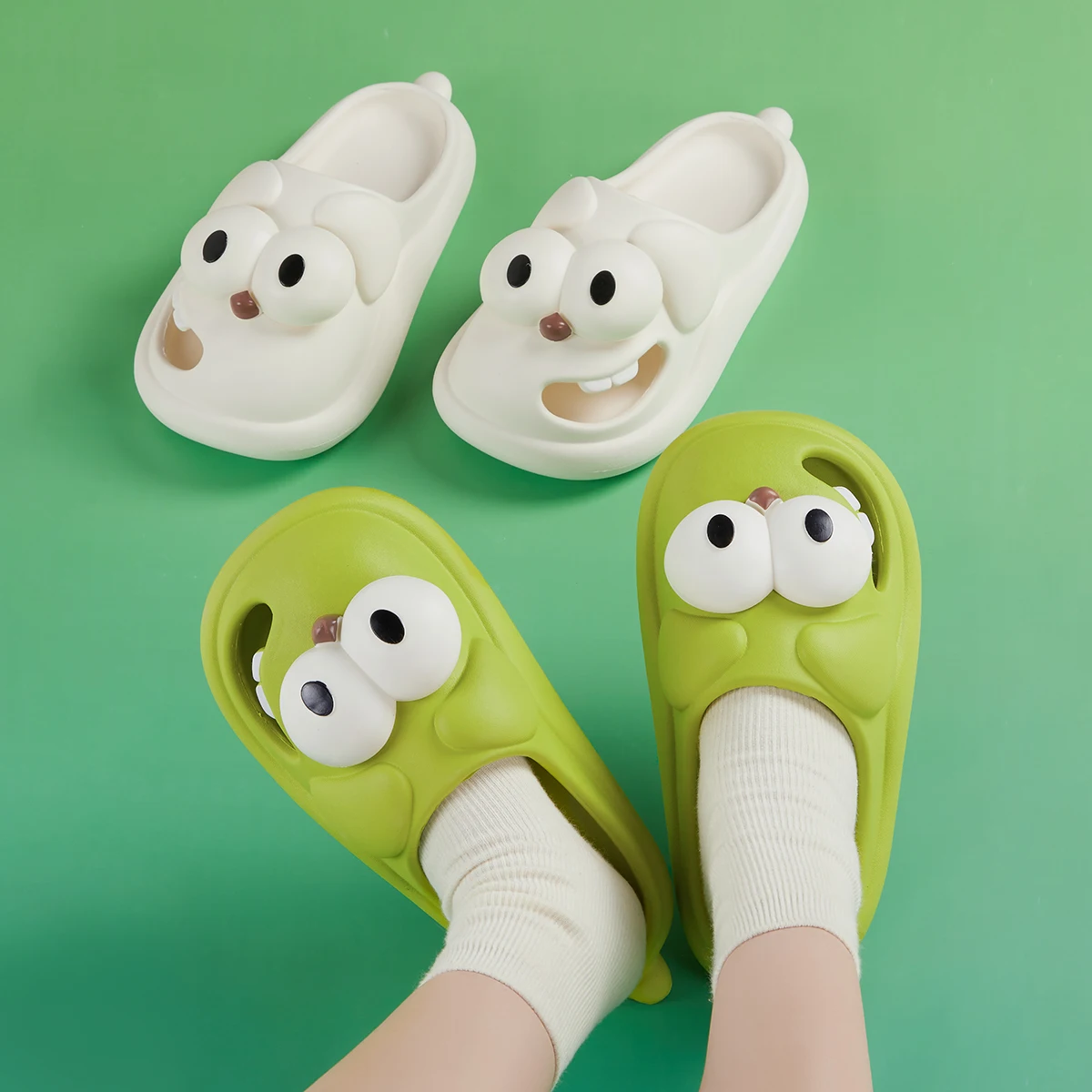 Cheerful Mario Children slippers for Girls summer kids indoor bath mute boys stepping on shit sense non-slip baby slippers cute