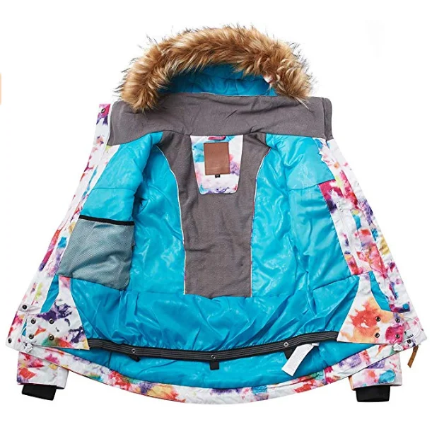 Оригинальная Женская водонепроницаемая куртка для сноуборда