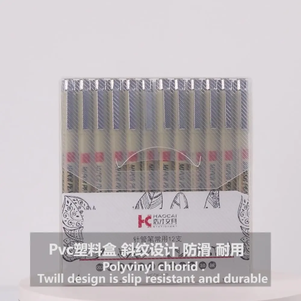 Wholesale 13 size Micron Pen Fine liner Ink Pens Waterproof black Ink Illustration Drawing Pens