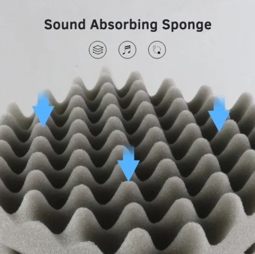 Soundproofing Foam Acoustic Foam Sound Treatment Studio Room Absorption Wedge Tiles foam