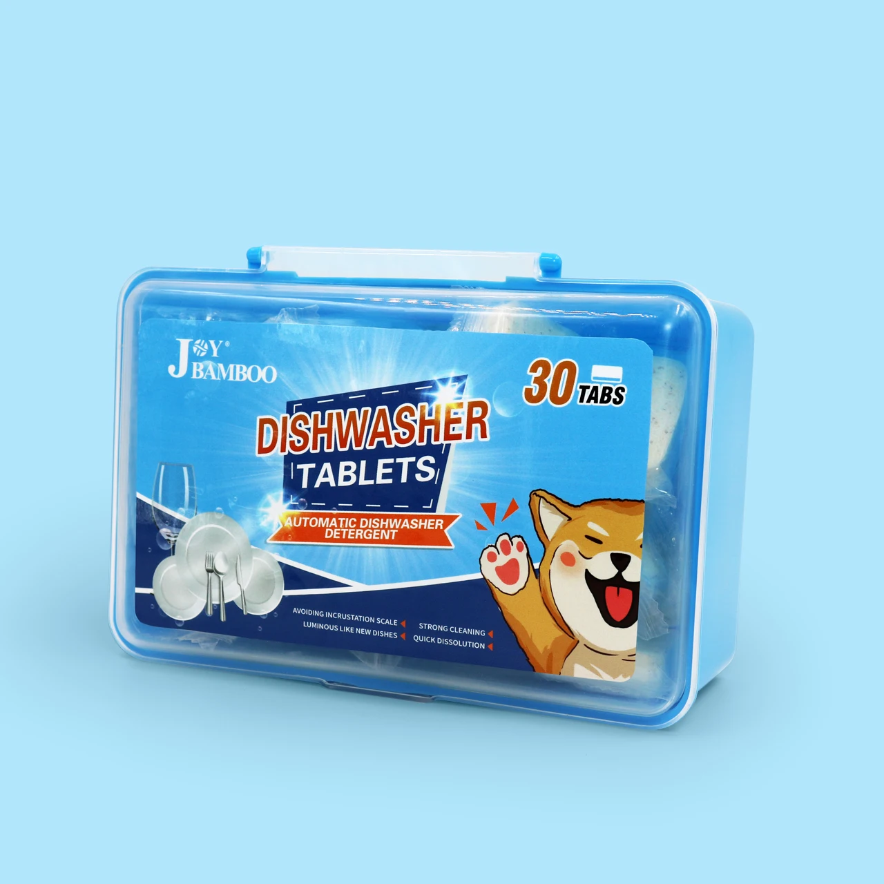 Dishwasher Detergent Powerbal  Detergent Tablets Dish Cleaning Fresh Scent Dishwashing Tablet