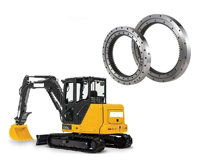 Tooth quenched Excavator  320 internal gear slewing ring bearing