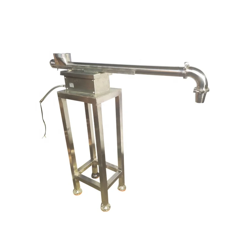 304/316  Enclosed Powder Particle Tube Vibrating Feeder vibration Conveyor vibratory feeder