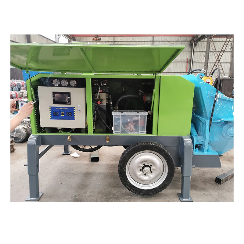 Concrete Construction wet concrete machine hydraulic shotcrete machine gunite