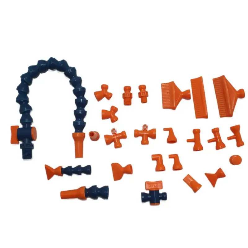 Пневматическое сопло или стальное производство, пластиковый гибкий станок, шланг охлаждающей жидкости