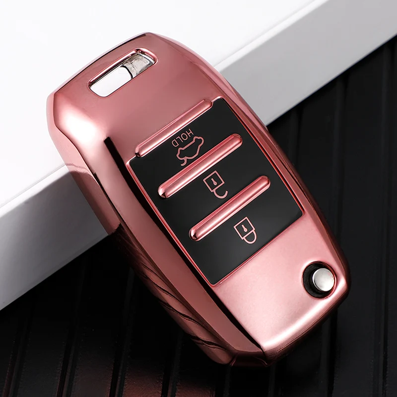 TPU Car Key Cover for Kia Rio 3 K2 Ceed Cerato K3 Sportage 4 Picanto K5 Optima Sorento Forte Stinger Key