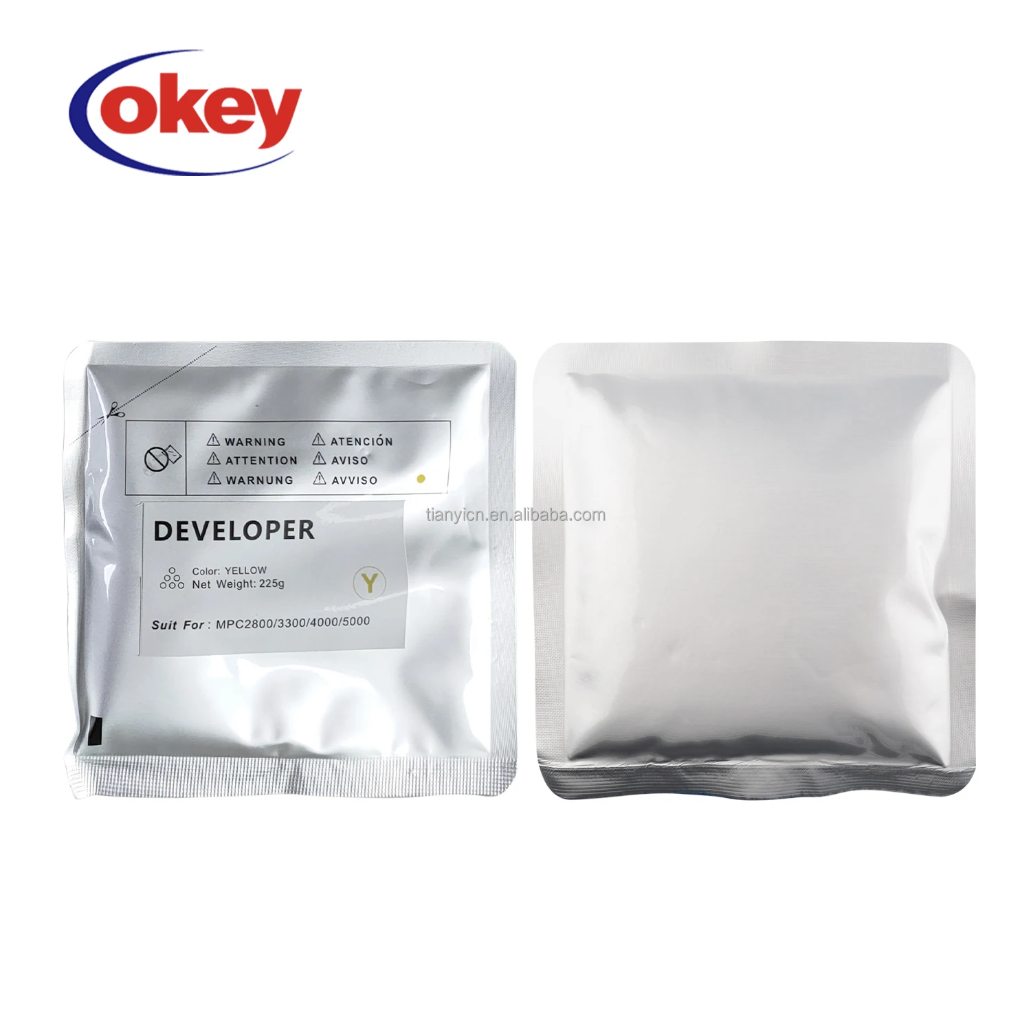 225g MPC4000 MPC5000 Developer Powder for Ricoh MPC 4000 5000 4500 3000 2800 3300 Iron Powder