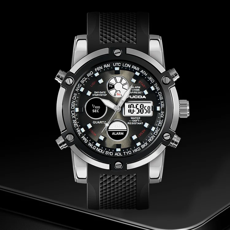New Trend Wholesale Cheap Luxury Men Analog Digital Watch relogio led relojes digitales